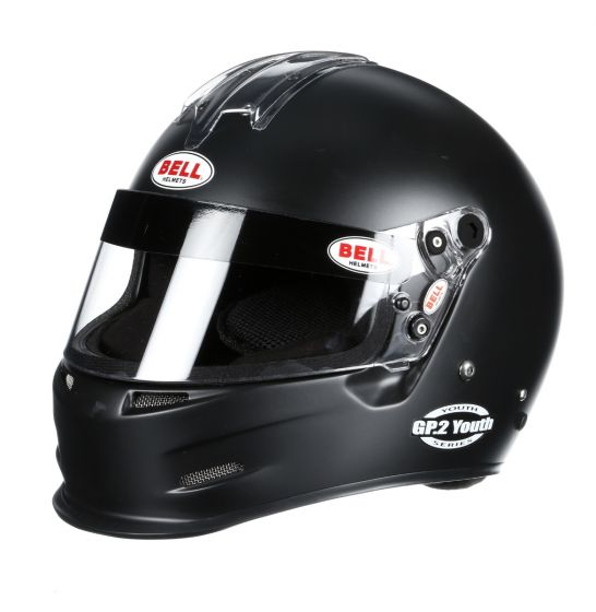 Bell GP2 Youth Kart and Auto Racing Helmet SFI 24.1, SFI 24.1 | Matte Black