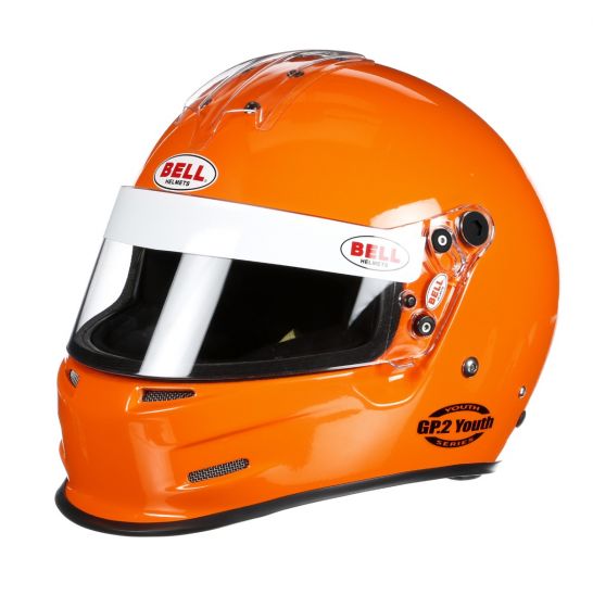 bell gp2 youth helmet visor Bell Helmets 1425031 Gp.2 Youth Helmet 4X-Small Orange, Kids Unisex, Size: 4XL