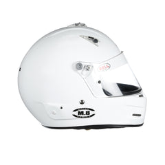bell helmet 8046168 Bell M8 Multi-Purpose Racing Helmet - Snell SA2020, Snell SA2020 | White